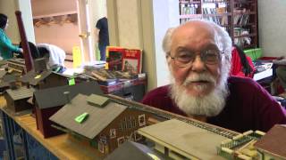 video from the most recent Brantford Model Train Show [upl. by Airpal]