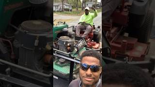 Friday lawn motion grass lawncare pineneedle landscaping mowing spring lawn nc ws tips [upl. by Dolf]