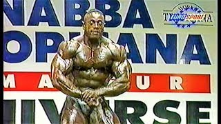 Vincent Wedderburn UK NABBA Universe 1996 [upl. by Alegnad]