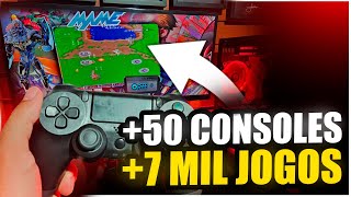 🕹️ ESSE é o Melhor Emulador MULTIJOGOS RETRÔ Com  de 50 Consoles  7 MIL Jogos Transforme Seu PC [upl. by Childers]