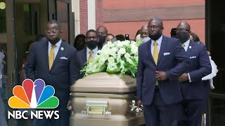 Powerful Farewell At Funeral For Rayshard Brooks  NBC Nightly News [upl. by Inaffets]