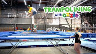 Trampoline Tricks for Kids  Learn About Trampolining or Trampoline Gymnastics with an Olympian [upl. by Brenna933]