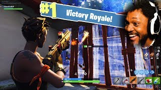 FIRST TIME EVER PLAYING FORTNITE  Fortnite Battle Royale n00b [upl. by Vitkun]