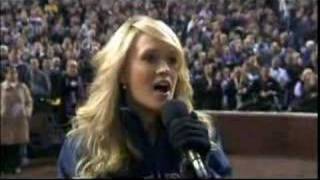 American Idol winners sing the National Anthem [upl. by Aivlys773]