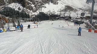 Val disere Borsat to La Daille past Folie Douce [upl. by Pier]