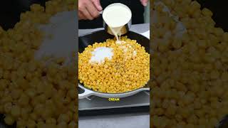 Creamed corn 🌽  its deliciously creamy rich and ready in just fifteen minutes [upl. by Sasnak]