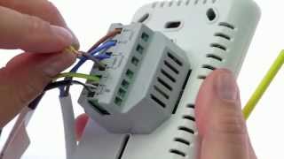 How to wire up the Thermotouch 43iC thermostat  5240 [upl. by Larochelle]