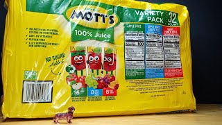 Unboxin Doxin  Motts 100 Juice Box Variety Pack [upl. by Robison]