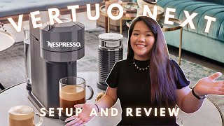 Unboxing the Nespresso VERTUO NEXT Quick Setup First Impressions and Review  paulatwinkle [upl. by Yrellav]