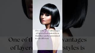 Customizable Layered Bob Hairstyles for Every Face Shape  Perfect Fit for You [upl. by Araiet973]