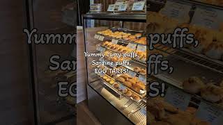 Egg tarts and curry puff at the newly opened MASTER CHANGS BAKERY Myaree branch WAfood [upl. by Khorma]