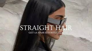 Get straight 1A type hair  Upgraded [upl. by Ylecara]