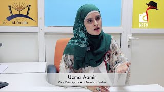 Uzma Aamir Vice principal Al Orouba Center Says [upl. by Adena]