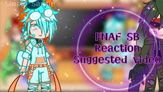 🇺🇸FNaF Reaction Your Suggested video  ⚠️FNaF SB⚠️  Part9 👾💻 [upl. by Nirrad]