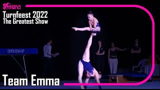 2022  The Greatest Show  Acro  Team Emma [upl. by Wiatt637]