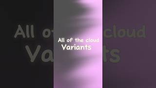 All of the cloud variants fyp ytshorts yt recroom gorillatag funny memes art character [upl. by Neyuq]