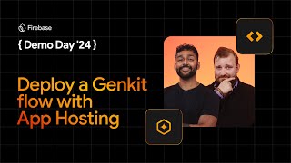 Deploy a Genkit flow with App Hosting [upl. by Monreal844]