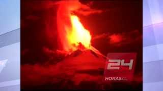 Asi fue la erupcion del Volcan Villarrica 03032015 [upl. by Araiek]