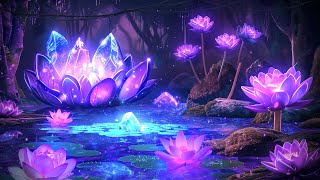 Quiet Night 💜 Calm Magic Sleep Music 🎵 Fall Into a Peaceful Deep Sleep [upl. by Ecinuahs]