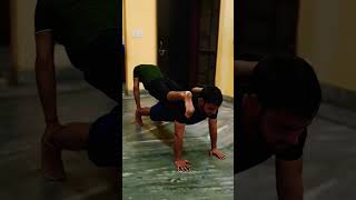 Pushups challenge ll 58 Kg weight k sath Pushups ll Pushkar fitness video [upl. by Yaja]