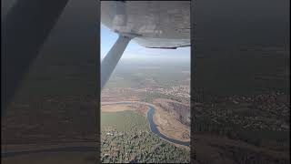 Sulejów Zalew Sulejowski Podklasztorze Cessna C152 [upl. by Ik493]