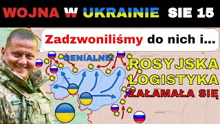 15 SIE Katastrofa Kurska Ukraińcy Blokują i NISZCZĄ Rosyjskie Posiłki Wojna w Ukrainie Wyjaśniona [upl. by Ramat]