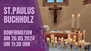 Konfirmation am 26052024 um 1130 Uhr [upl. by Aimal]