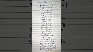 Try  Colbie Caillat  Girl you dont have to try so hard  shorts lyrics  All Time D Lyrics [upl. by Nanni]