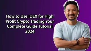 How to Use IDEX for High Profit Crypto Trading Your Complete Guide Tutorial 2024 [upl. by Barabas]