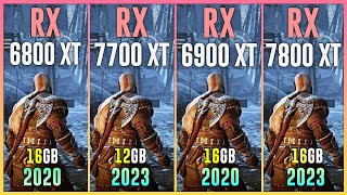 RX 6800 XT vs RX 7700 XT vs RX 6900 XT vs RX 7800 XT  Test in 12 Games [upl. by Savadove]