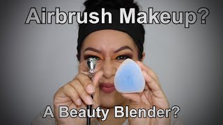 Can I Apply Airbrush Foundation with A Beauty Blender [upl. by Osmund]