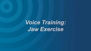 Voice Exercise Jaw Exercises [upl. by Jorie304]