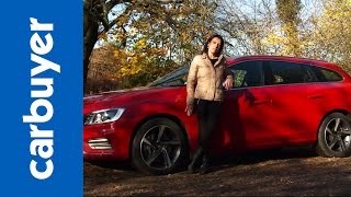 Volvo V60 Plugin hybrid review  Carbuyer [upl. by Merill945]