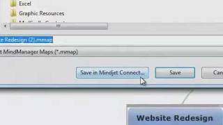 Learn how easy to is to share MindManager Maps using Mindjet Connect [upl. by Aerdnaeel]