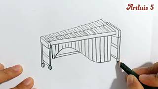 Come disegnare una marimba [upl. by Zimmer413]