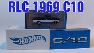 Unboxing New Hot Wheels RLC 1969 Chevrolet C10 Pickup [upl. by Deehahs]