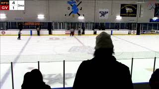 Michigan High School Hockey Rockford vs Grandville [upl. by Rehnberg734]