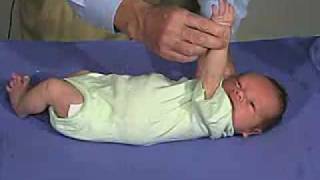 physical exam Newborn Normal Tone  Arm Traction [upl. by Frieda]