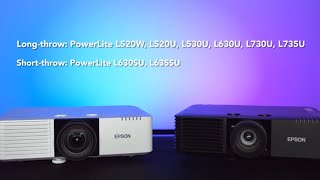 Epson PowerLite® LSeries Projectors  A Bright Idea [upl. by Eelanej663]