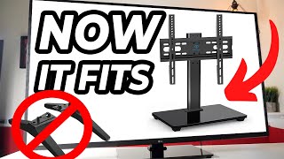 Fit Your BIG TV On Smaller Stands with PERLESMITH PSTVS04 Base [upl. by Orat683]