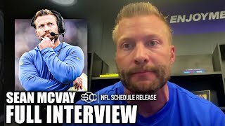 Sean McVay REACTS to Rams schedule amp puts his own office on blast 🤣  SportsCenter [upl. by Euqina]