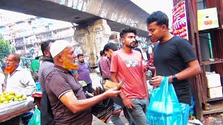 মানিব্যাগ বিক্রেতা তিনি বলেন আগের মত চাঁদাবাজি হয় না গুলিস্থান এলাকাতে এখন আমরা ভালো আছি  J Bangla [upl. by Eifos414]