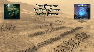 Total War Warhammer 2 mods OVN Lost Factions  Araby Unit Overview [upl. by Barn]