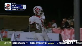 3 Milton Battles Gainesville in ELITE Georgia HS Football Matchup 🏈 [upl. by Naara]