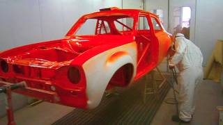 mk1 Escort Rally orange restoration Build 2013 ROWDK RallyOrangecouk [upl. by Maffei761]