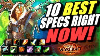 The 10 BEST Specs DOMINATING The War Within Right Now  DPS Tank amp Healer [upl. by Ayocal997]