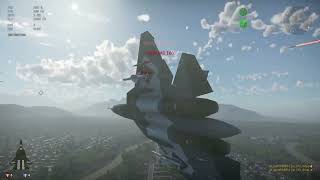 Sukhoi Su57 vs F1 DOGFIGHT  War Thunder [upl. by Evan714]