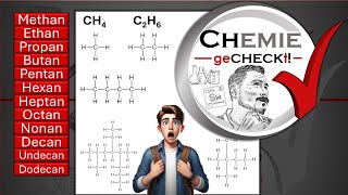 Alkane Teil 1  Homologe Reihe und Benennung verzweigter AlkanMoleküle mit Song [upl. by Chatwin]