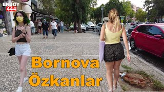 Bornova Özkanlar  Turkey İzmir Bornova Walking Tour 2021 [upl. by Alleusnoc]