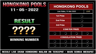 KELUARAN HK HARI INI RABU 11 MEI 2022  RESULT HONGKONG MALAM INI [upl. by Corsetti153]